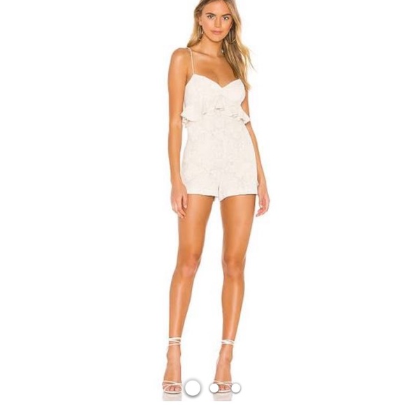 BCBGeneration Dresses & Skirts - BCBGenerations Peplum Ruffle Romper Sz 0